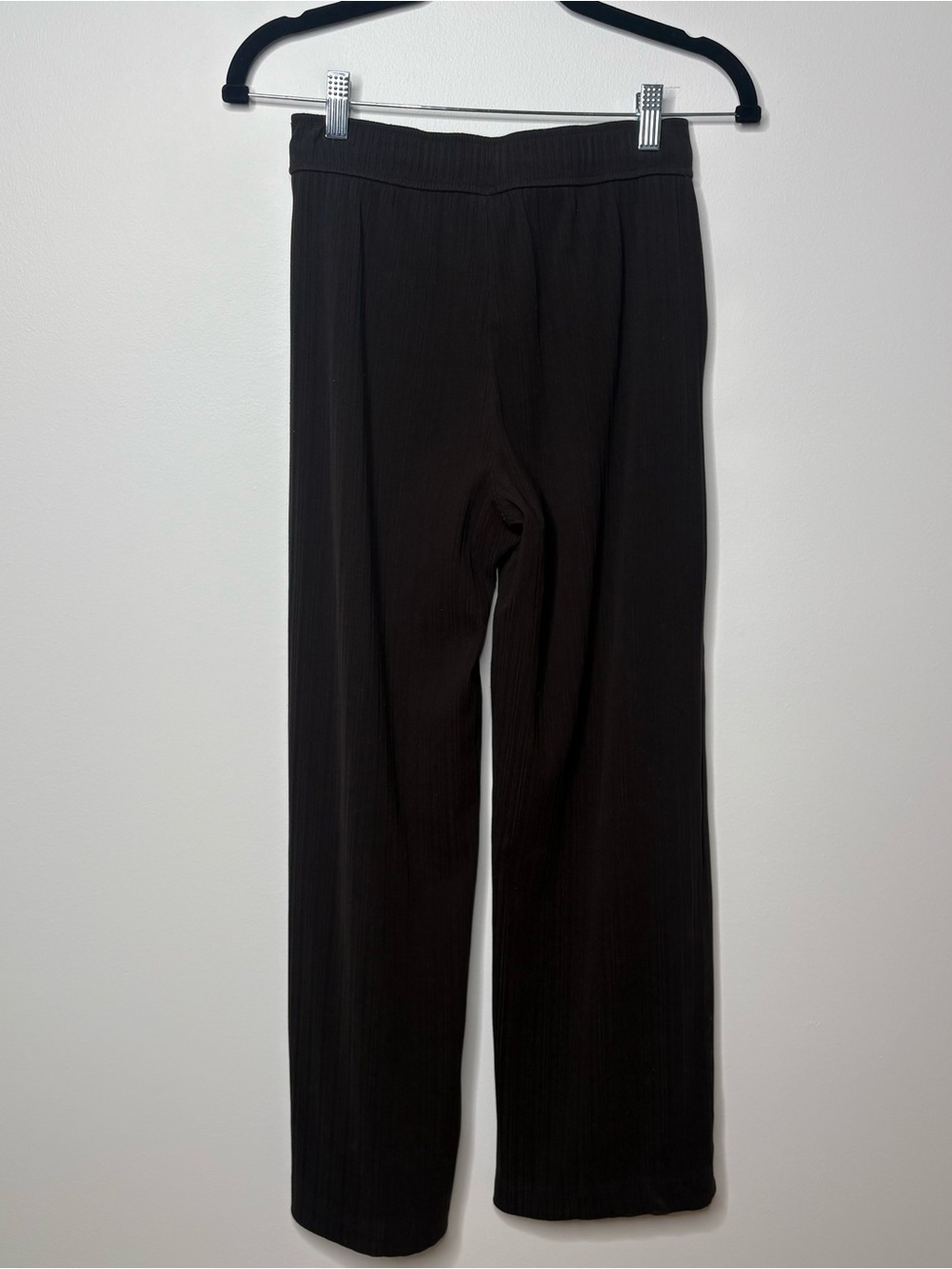 Beyond Yoga Breathe Easy Rib Knit Wide Leg Pants Brown - Picture 4 of 6